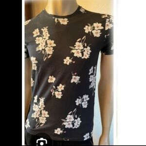 Abercrombie & Fitch Men's Soft Tee Shirt Tropical Hawaiian Shirt Medium